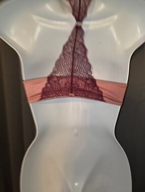 Pink Victoria's secret date push-up bra 34A